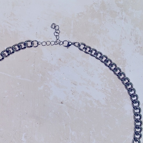 mcmlxxx 1/1 custom made designer choker necklace NWT UNI 925 silver​​​​​
